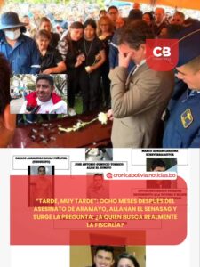 ALLANAMIENTOS SACUDEN AL SENASAG: FISCALÍA BUSCA PISTAS SOBRE EL ASESINATO DE MAURICIO ARAMAYO